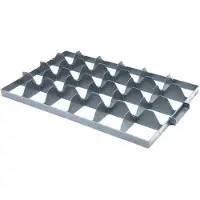 HorecaTraders Euronormkrat | Separator | Kunststof | 24 Vakken | Bovenin | 5 stuks