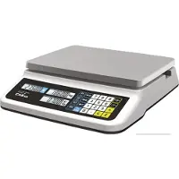 Cas Digitale weegschaal | RVS | 6kg-2gr | 15kg-5gr