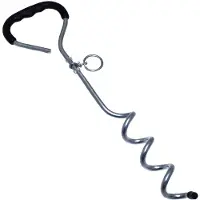 Petgear tie out stake aanlegspiraal 48x13x5 cm