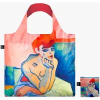 LOQI Museum Collection - Opvouwbare Draagtas - Opvouwbare Shopper - Boodschappentas kunst print - André Derain - Woman in a Chemise - Copenhagen
