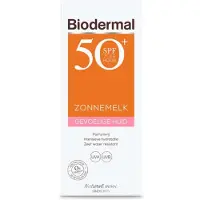 Biodermal 3x Gevoelige Huid Zonnemelk SPF 50+ 200 ml