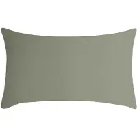 Stof Textile sierkussen Nelson - groen - 30 x 50 cm - bank kussens - zitkussens - binnen/buiten - polyester