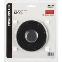 Powerplus spoel met getorste draad POWACG1281 - lengte 5 m - 1,6 ᴓ - grastrimmer, bosmaaier, multitool