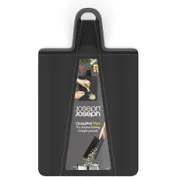 Joseph Joseph Chop2Pot Plus Snijplank – Opvouwbaar – Zwart – Medium – Antislip & Vaatwasserbestendig