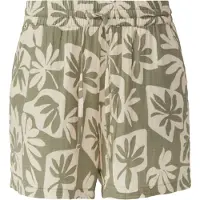 QS Broek lichtbeige / pastelgroen