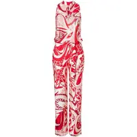 Ana alcazar Jumpsuit 'Ziny' rosa / rood / wit