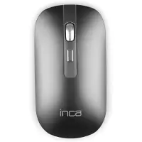 Cian technology Muis INCA IWM-531RG Bluetooth & Draadloos, oplaadbare batterij, geluidloos, SI (Draadloze), Muis, Grijs