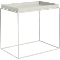 HAY Bijzettafel Tray Warm Grey Large L40 x W60 x H54 cm