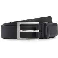 BOSS Riem 'Brondon' zwart / zilver
