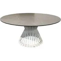 AVH-Collectie Pasadena dining tuintafel 140xH75 cm keramisch latte zand