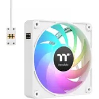 Thermaltake CT120 EX ARGB Sync - Gehäuselüfter - 120 mm - weiß (Packung mit 3) PC-ventilator Wit (b x h x d) 120 x 120 x 25 mm Incl.