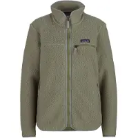 Patagonia - Dames wandel- en bergkleding - W's Retro Pile Jkt River Rock Green voor Dames - Maat S - Groen