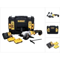 DeWalt DCS 571 D2 accucirkelzaag 18 V 115 mm borstelloos + 2x accu 2.0 Ah + lader + TSTAK
