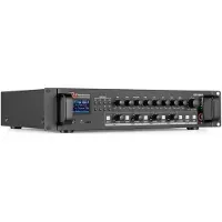 Power Dynamics PDV120MP3 100V 4-zone versterker met o.a. Bluetooth