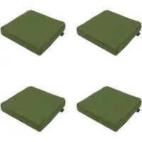 Madison zitkussen moss green canvas eco+ ca. set van 4