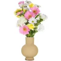 Newport Bloemenvaas Deborah - Beige - glas - D31 x H39 cm