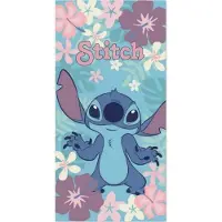 Lilo & Stitch Disney - - Strandlaken - Handdoek - 70x140Cm - Sneldrogend Microvezel - Bloemen