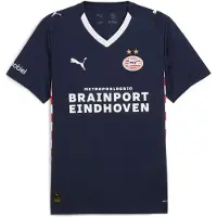 Puma Psv Eindhoven 25/26 Replica Away Short Sleeve T-shirt Blauw XL Man