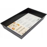 Meyerhoff Bakery Rechthoekige Cakevorm 39,5 cm – Non-Stick Bakvorm – Zwart – Koolstofstaal – Voor Cake, Brood, Gebak & Meer – Ovenbestendig tot 230°C