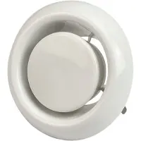 Econox Ventilatie afvoer ventiel 200mm met klemveren - AVP-C200