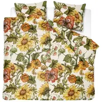 Cinderella Dekbedovertrek Serenade Ochre Satijn-240 x 200 / 220 cm | Lits-Jumeaux