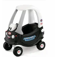 Little Tikes Cozy Coupe Politie Auto Loopauto - Zwart