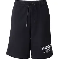 HUGO Broek 'Nomario' zwart / wit