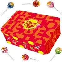 Chupa Chups Best of candy collection box - lolly - lollies in verschillende smaken - 48 stuks - geschenkdoos - snoepcadeau - 620g
