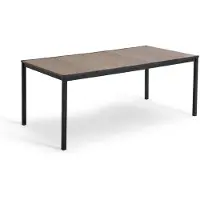Keter 260574, Zwart, Hout, Metaal, Kunststof, Rechthoekige vorm, 4 poten, 8 stuks, 2000 mm