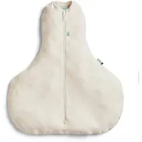 ErgoPouch Jersey Heup Dysplasie Slaapzak - 0,2 Tog - Slaapzak baby - Slaapzak - 3-12 md - Oatmeal Marle