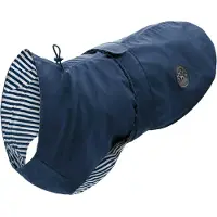 Hunter regenjas voor honden, model Milford, maat: 55 cm, kleur: blauw