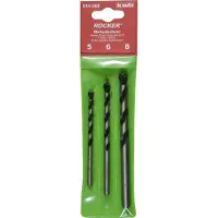 Kwb 044568 Chroom-Molybdeen-staal Beton-spiraalboren set 3-delig 5 mm, 6 mm, 8 mm Cilinderschacht 1 stuk(s)
