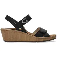 Wolky 03552 Sanibel Sandalen | Maat 40 Dames Zwart