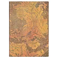 Paperblanks Hunt-Lenox Globe schrijfblok & schrift 176 vel Bruin