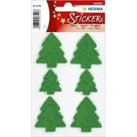 Herma Stickers kerstbomen, vilt