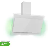 Klarstein Mirage 90 afzuigkap 550 m³/h touch paneel Ambient EEC A++ wit