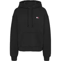 Tommy Hilfiger Sweatshirt 'Tommy Badge Boxy' zwart