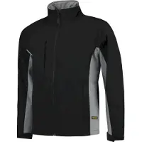 Tricorp 402002 Softshell Zwart-Grey maat 5XL heren