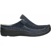 Wolky Klomp Women Roll Slide Antique Blue-Schoenmaat 36
