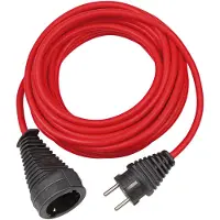 Brennenstuhl verlengsnoer 5m rood - H05VV-F 3G1,5 - pvc
