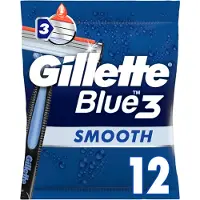 Gillette Blue III Smooth Blauw