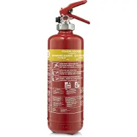 Smartwares FEX-15420 Vetbrandblusser - 2 Liter - Brandklasse AF - Inclusief ophangbeugel