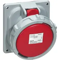 Legrand Inbuilt Socket 400V 125A 3P+A IP67 P17 CEE - 555688