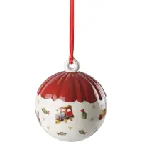 Villeroy & Boch Toy's Delight Decoration kerstbal Ø6 cm Wit-rood
