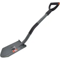 AWTOOLS Black Line - Metaalschep - Ergonomische T-Handgreep - Zwart