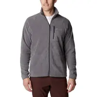 Columbia Fleece jas 'FAST TREK II' rookgrijs / wit
