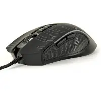 Gembird 7-knops optische gaming muis met gekleurde verlichting, zwart
