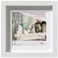 Walther design Stockholm - MDF Houten lijst - Fotoformaat 20x20 cm - Wit