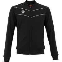 The Indian Maharadja Tennisvest Kids Baroda Chevron Black-Maat 128