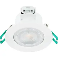 Sylvania LED Inbouwspot Ø87mm | 5.5W 2700K/4000K 550Lm | 827/840 IP44 Dimbaar | Start Spot